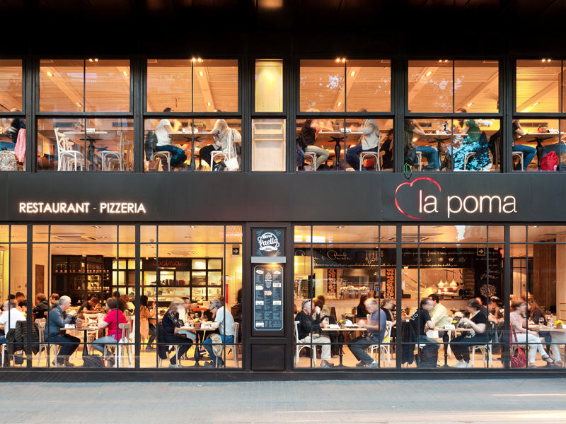 Men per a grups Canaletas al Restaurant La Poma