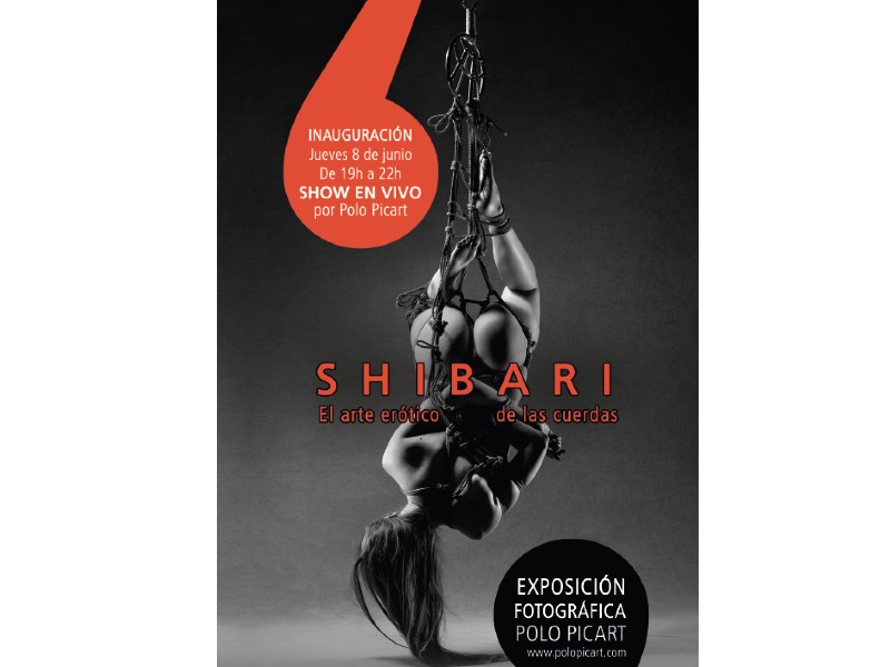 'Shibari. El arte erótico de las cuerdas', fotografies de Polo Picart al Museu de l'Eròtica de Barcelona