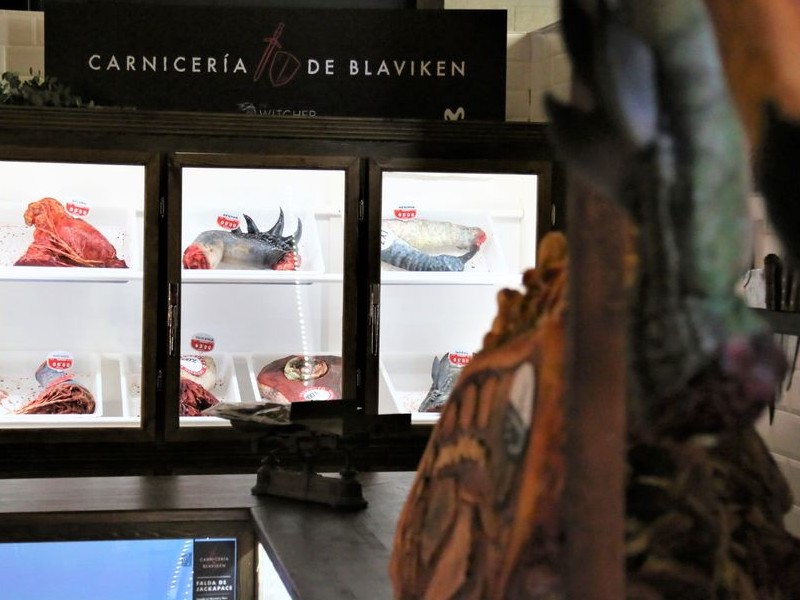 Exposició de 'The Witcher' al Movistar Centre de Barcelona