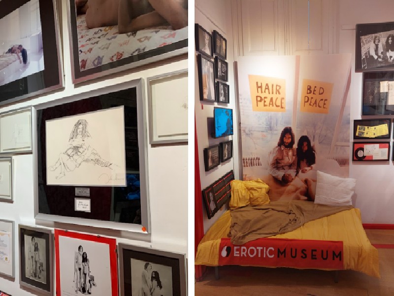 Al llit per la pau, l'amor i el sexe al Museu de l'Eròtica de Barcelona (MEB)
