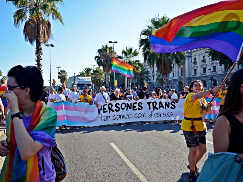 La Pride Parade passa per La Rambla