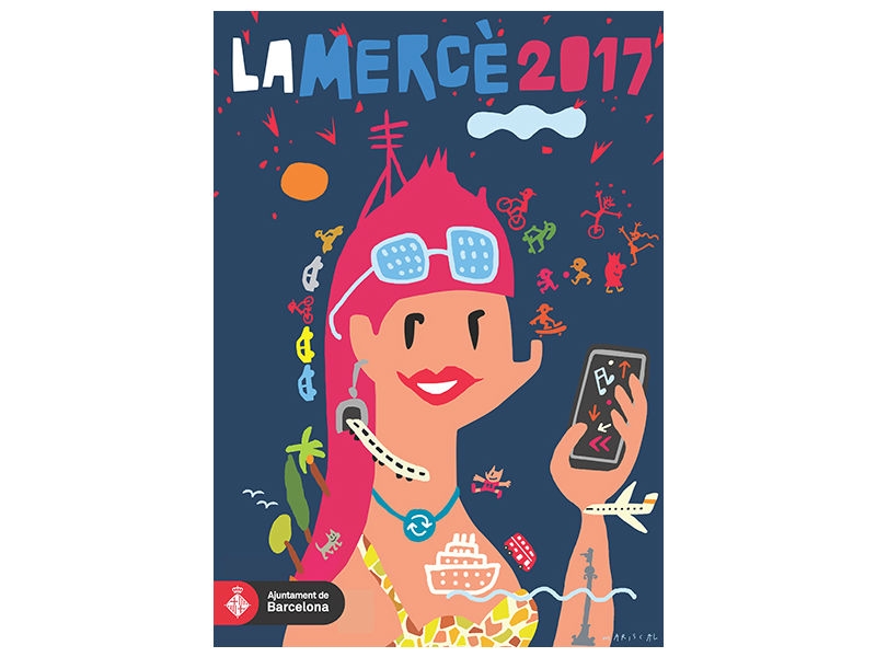 La Mercè 2017 a La Rambla