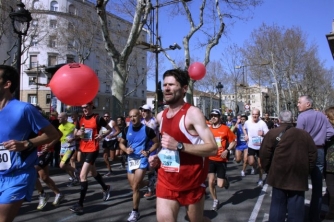 Vine a viure la Marató de Barcelona a la Rambla