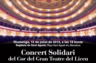 Concert Solidari del Cor del Gran Teatre del Liceu 