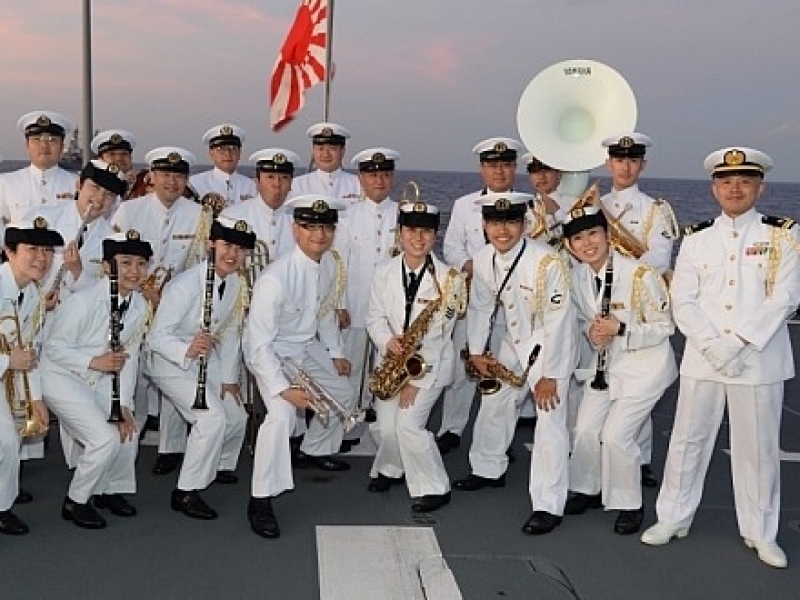 Concert de l’Esquadra d’entrenament de les forces d’Autodefensa Marítima del Japó