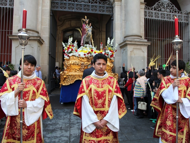 Processons de Setmana Santa a La Rambla