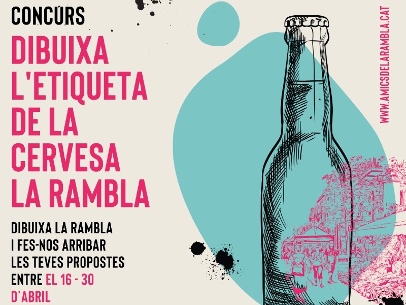 Concurs: dibuixa l'etiqueta de la cervesa La Rambla