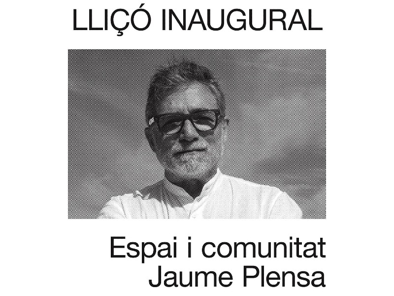 Jaume Plensa fa la lliçó inaugural de l'Escola Massana