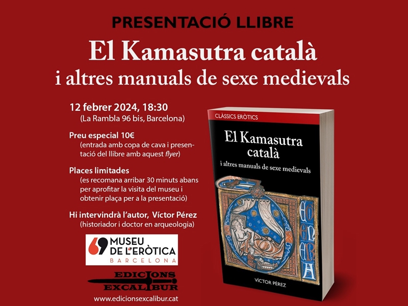 El Museu Ertic de Barcelona presenta el Kamasutra Catal