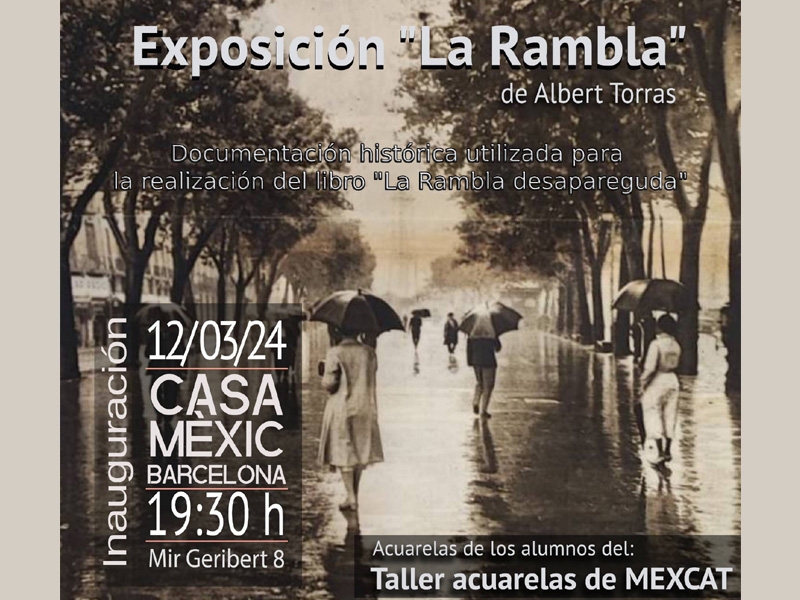 Exposici 'La Rambla d'Albert Torras'