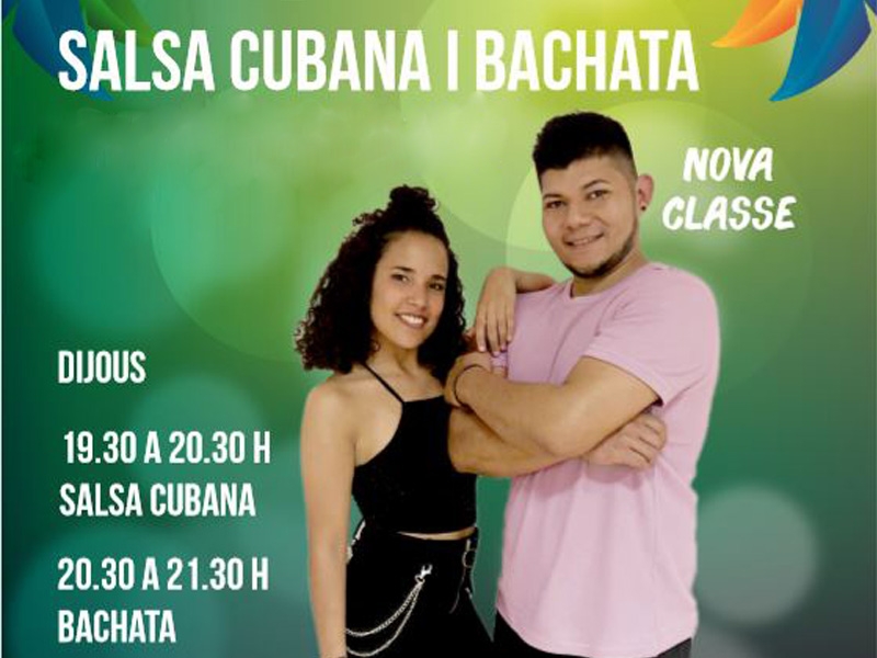 Classe de Salsa Cubana i Bachata al CEM Colom