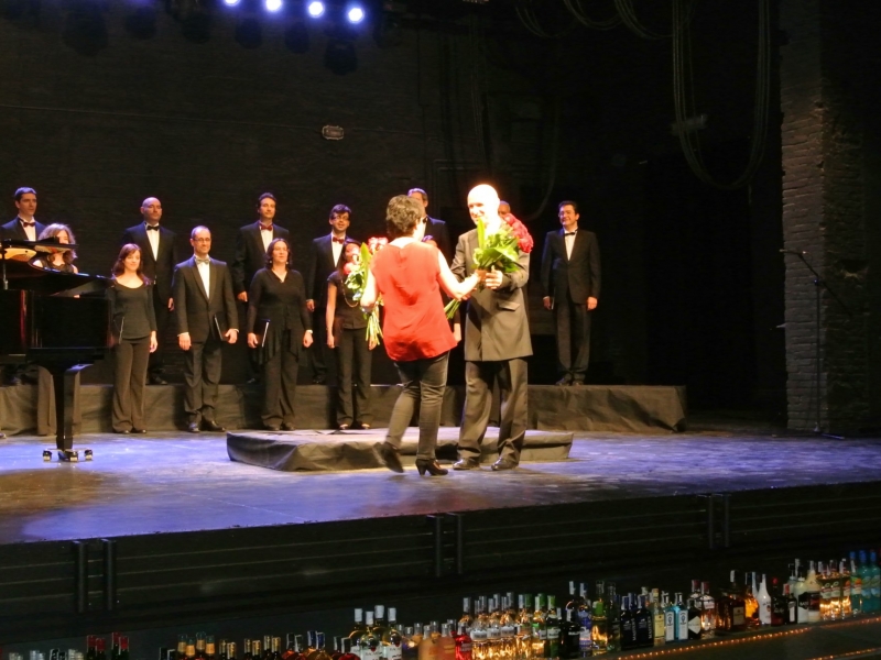 Èxit del concert del Cor de Cambra del Palau organitzat per Amics de La Rambla al Teatre Principal (4)