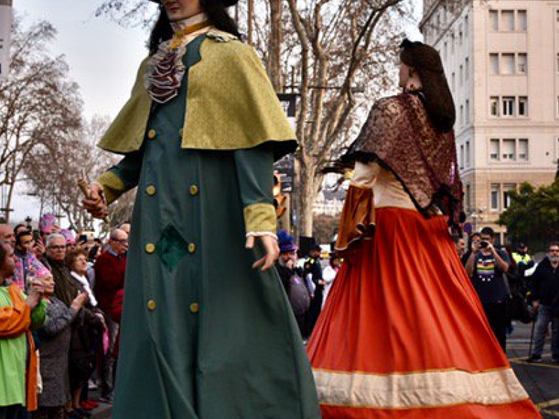 Un 'Arribo' espectacular, obre el Carnaval de Barcelona a La Rambla (7)