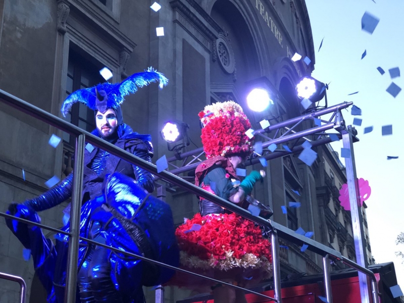 Un 'Arribo' espectacular, obre el Carnaval de Barcelona a La Rambla (11)
