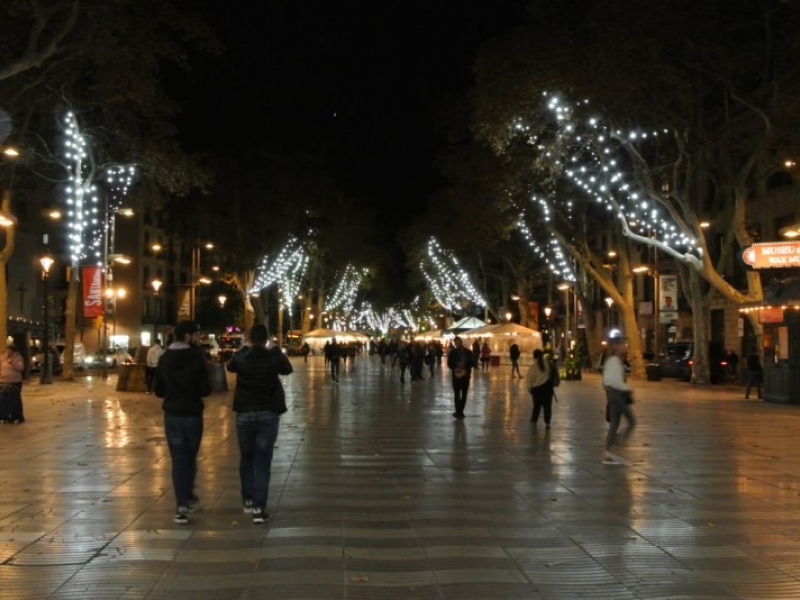 Ja tenim llums de Nadal a La Rambla! (14)
