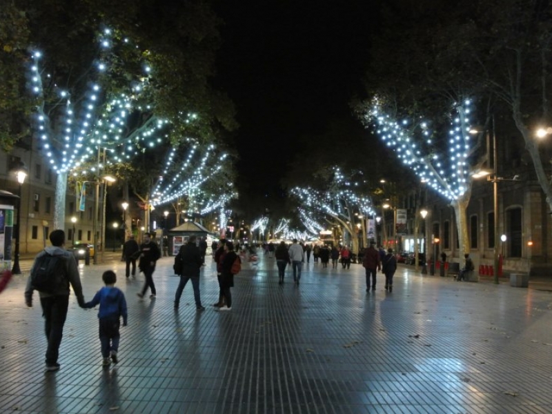 Ja tenim llums de Nadal a La Rambla! (16)