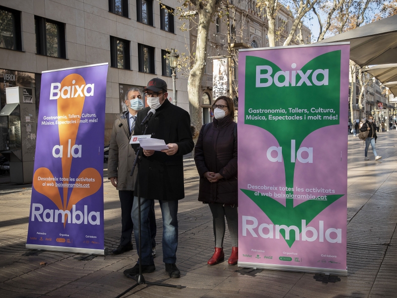 L'Ajuntament de Barcelona i Amics de La Rambla presenten  'Baixa a La Rambla' (7)