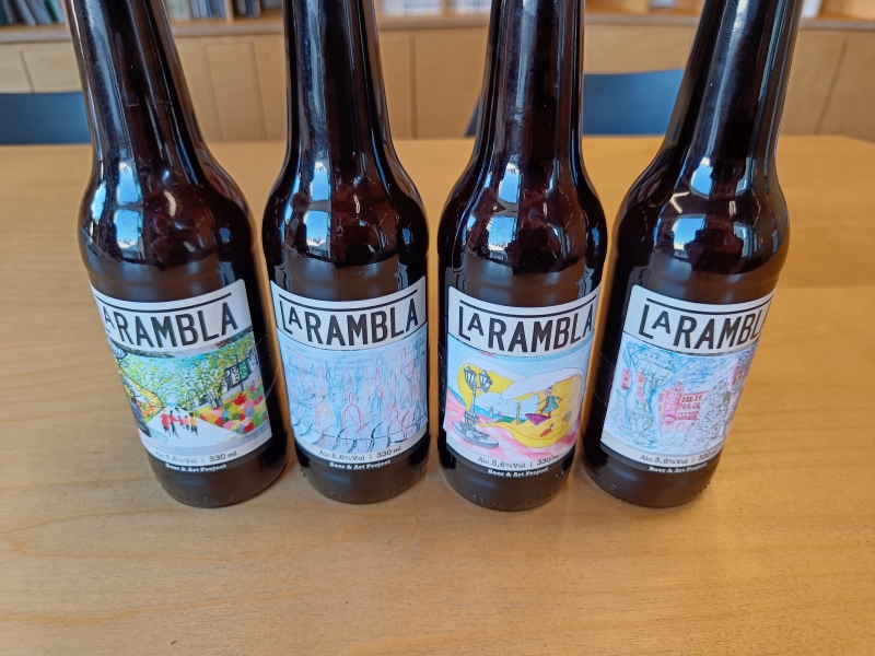 El concurs per dissenyar l'etiqueta de la cervesa La Rambla ja té guanyadora (3)