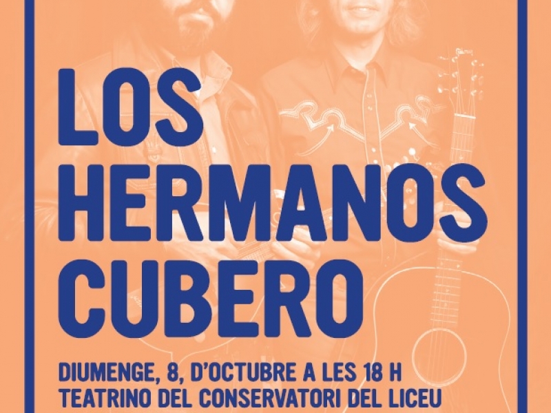 Concert de Festa Major: Los Hermanos Cubero al Teatrino del Conservatori del Liceu (1)