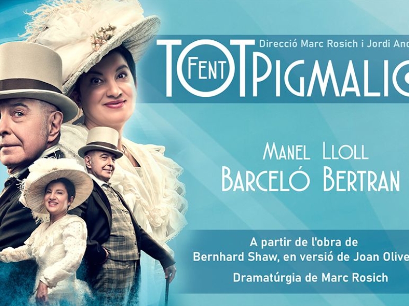 Lloll Bertran i Manel Barceló presenten 'Tot fent Pigmailió' al Cafè de l'Òpera (1)