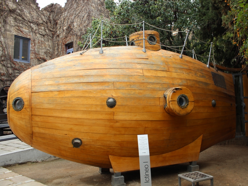 El Museu Marítim de Barcelona retira temporalment la rèplica del submarí Ictineo I