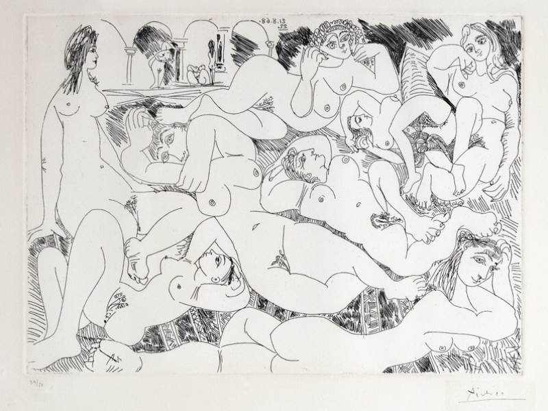 El Museu de l'Eròtica amplia la seva col·lecció permanent amb dos gravats eròtics de Picasso