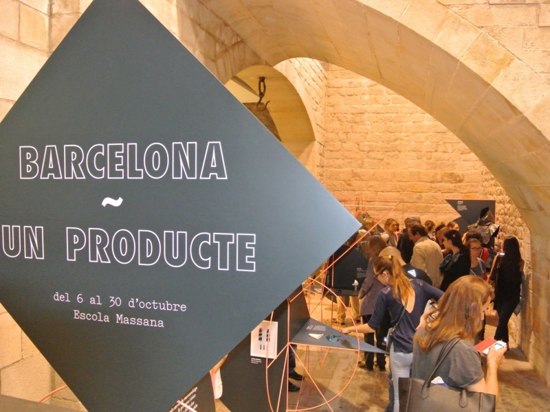 Inauguració exposició Barcelona-Un producte