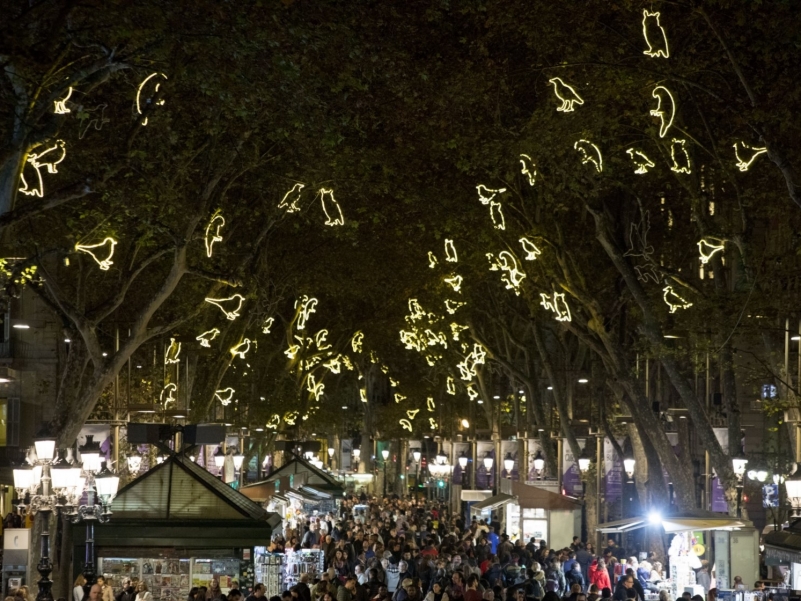 Barcelona encendrà el Nadal a La Rambla