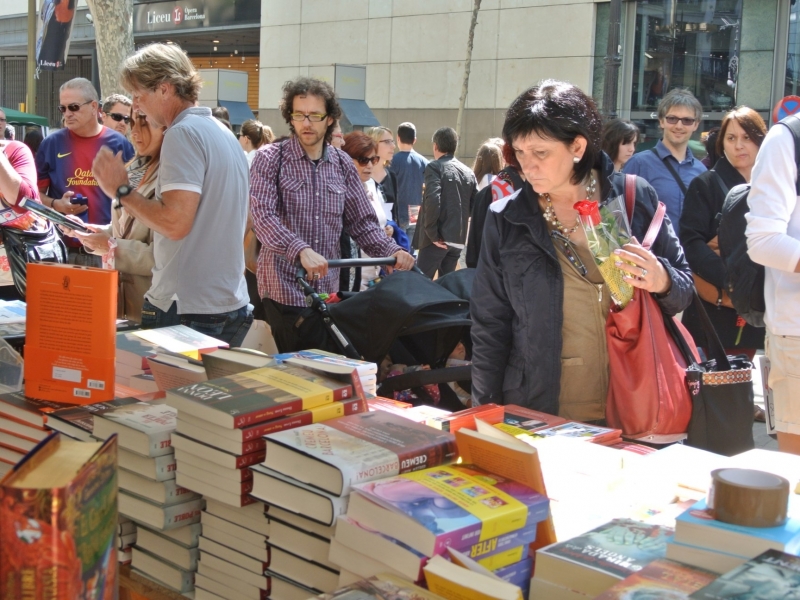 Que cal fer per posar una parada de llibres a La Rambla per Sant Jordi?