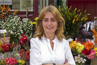 Carme Romero, vocal d’Amics de la Rambla i presidenta de l’Associació de Floristes de la Rambla entrevistada a El Periódico 