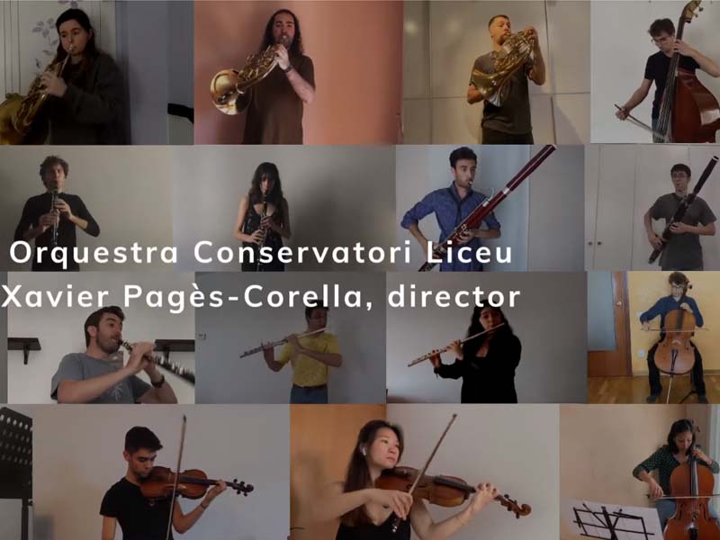 L' Orquestra Conservatori Liceu interpreta l'obertura de Les Noces de Fígaro