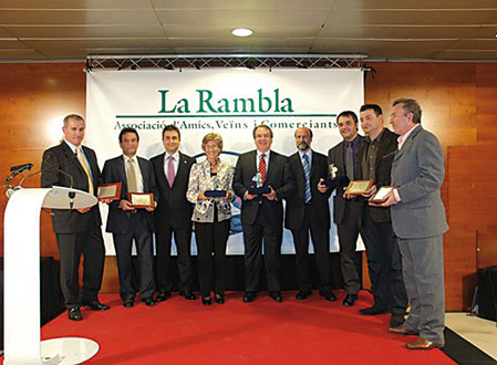 La Rambla celebra l’aniversari d’entitats i comerços del Passeig