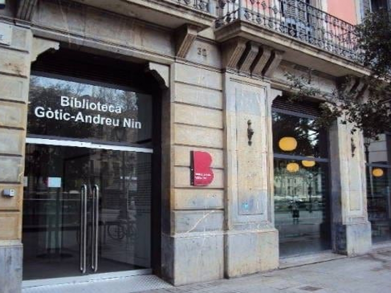 La Biblioteca del Gòtic – Andreu Nin reobre el pròxim 14 de setembre