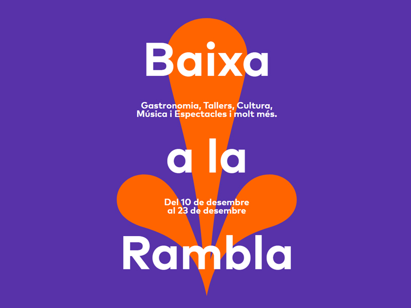 L'Ajuntament de Barcelona i Amics de La Rambla presenten  'Baixa a La Rambla'