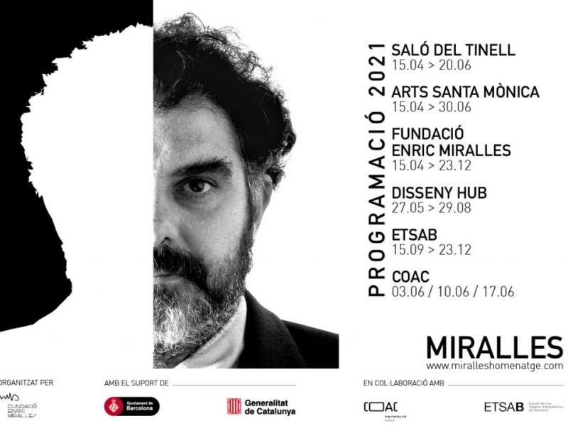 'MIRALLES'. Homenatge  a Enric Miralles en tres exposicions