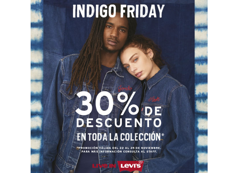 Indigo Friday . 30% de descompte a la botiga Levi's de La Rambla
