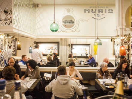 'Men degustaci tapes' per a grups al Celler del Restaurant Nria