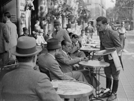 Mens per a grups al Restaurant Moka: MEN 1934
