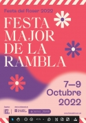 Cartell Festa Major de La Rambla - Festa del Roser 2022