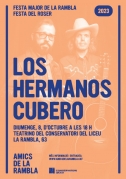 Cartell Concert Los Hermanos Cubero 2023
